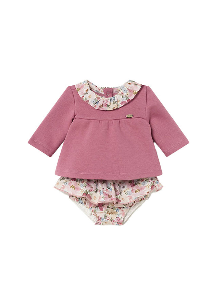 MAYORAL NEWBORN Completo MAYORAL NEWBORN da NEONATA - Mid rose