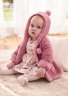 MAYORAL NEWBORN Cardigan MAYORAL NEWBORN da NEONATA - Mid rose v