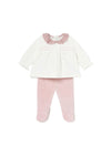 MAYORAL NEWBORN Baby Girl Set - Baby Pink