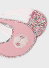 MAYORAL NEWBORN Bib for NEWBORNS - Baby Pink