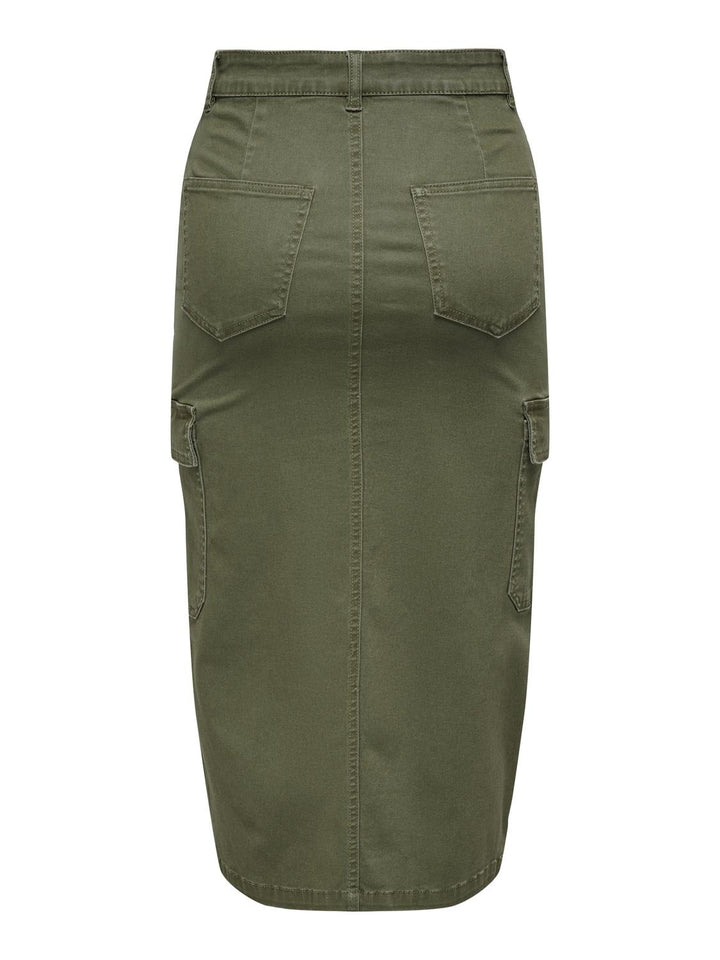 ONLY skirt for WOMEN - Olive Night