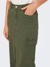 ONLY skirt for WOMEN - Olive Night