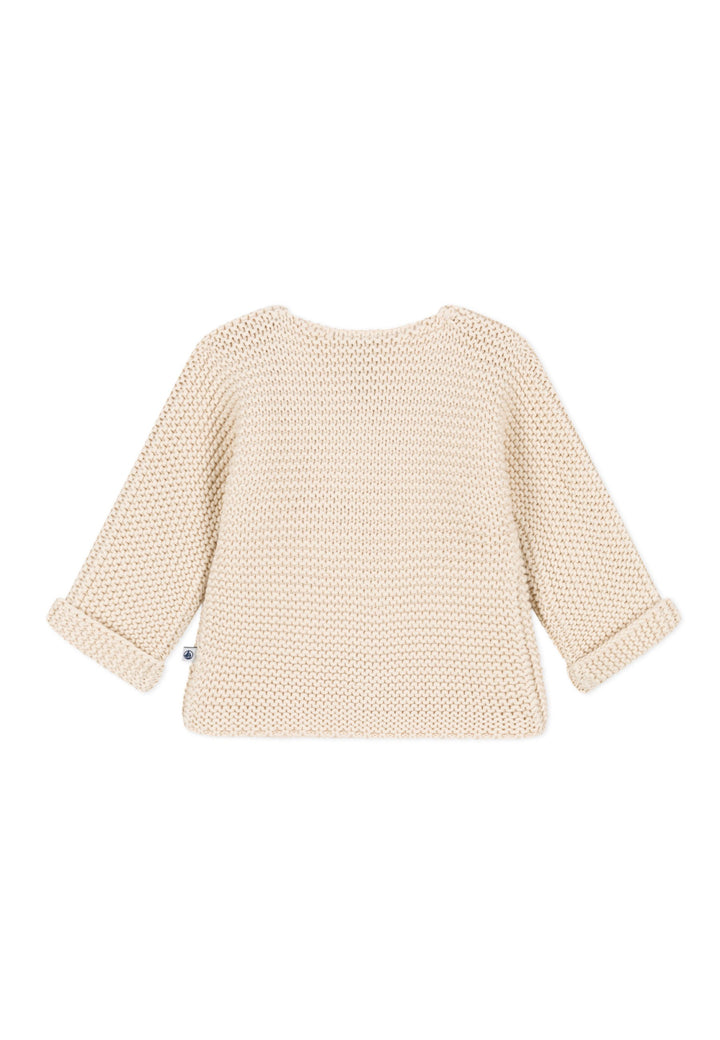 PETIT BATEAU Cardigan PETIT BATEAU da NEONATI - AVALANCHE