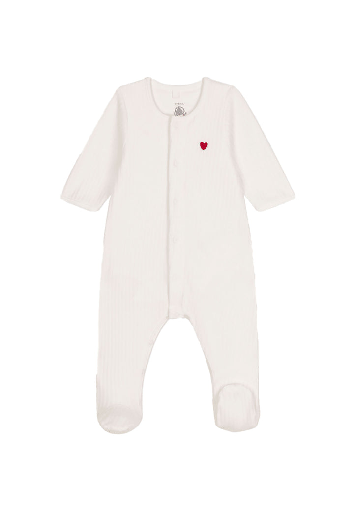 PETIT BATEAU Tutina PETIT BATEAU da NEONATI - Marshmallow