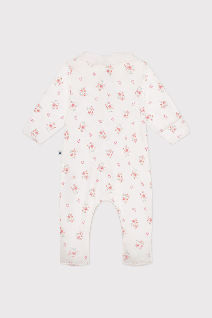 PETIT BATEAU Tutina PETIT BATEAU da NEONATA - MARSHMALLOW/MULTICO