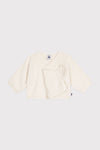 PETIT BATEAU Cardigan PETIT BATEAU da NEONATI - Marshmallow