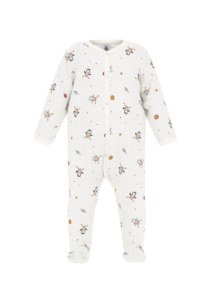 Tutina PETIT BATEAU da NEONATI - MARSHMALLOW/MULTICO