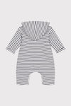 Tutina PETIT BATEAU da NEONATI - MARSHMALLOW/SMOKING