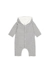 Tutina PETIT BATEAU da NEONATI - MARSHMALLOW/SMOKING