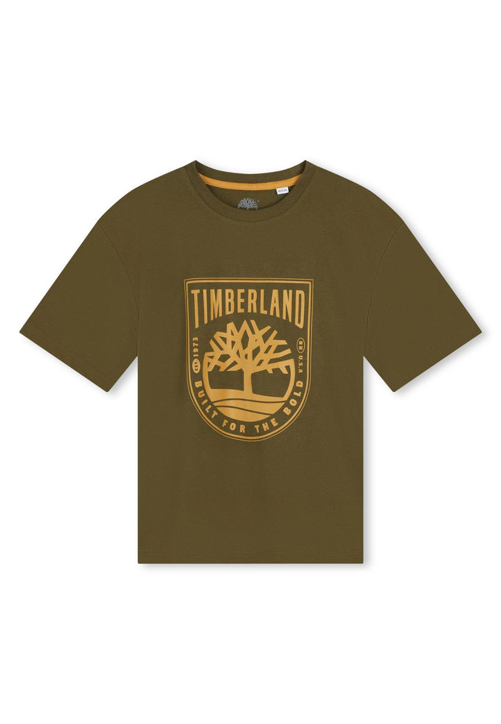 TIMBERLAND T-shirt TIMBERLAND da BAMBINO - Verde