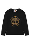 TIMBERLAND Sweatshirt for KIDS - Black