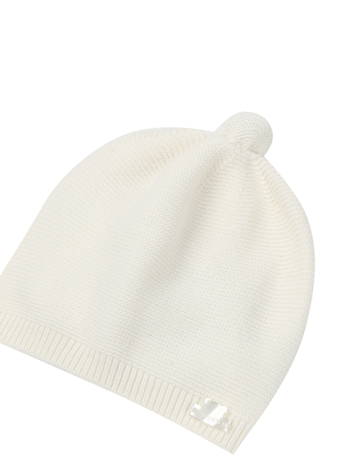 Ecru newborn birth hat