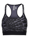 Pabbey bralette sportiva donna nero