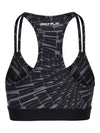 Pabbey bralette sportiva donna nero