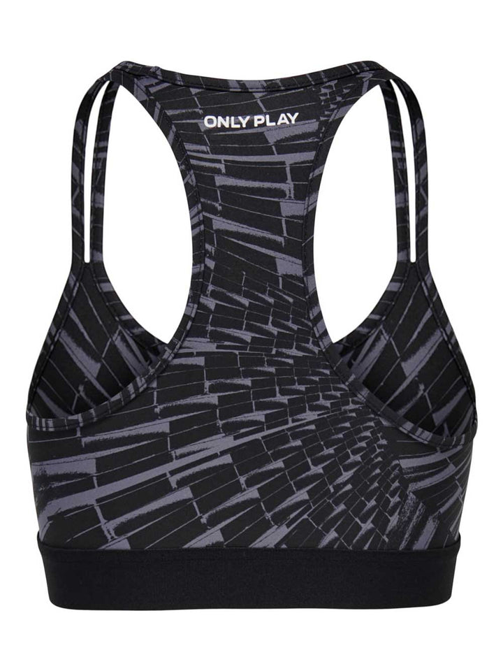 Pabbey bralette sportiva donna nero