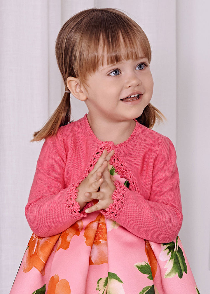 ABEL E LULA Baby Girl's Shrug - Fuchsia