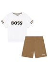 BOSS Kids Suit - Brown