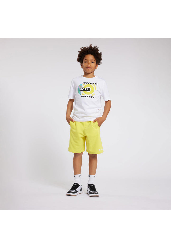 BOSS T-shirt for KIDS - White