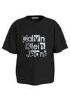 T-shirts and Tops CALVIN KLEIN JEANS for GIRLS - Ck Black