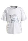 T-shirts and Tops CALVIN KLEIN JEANS for GIRLS - Bright White