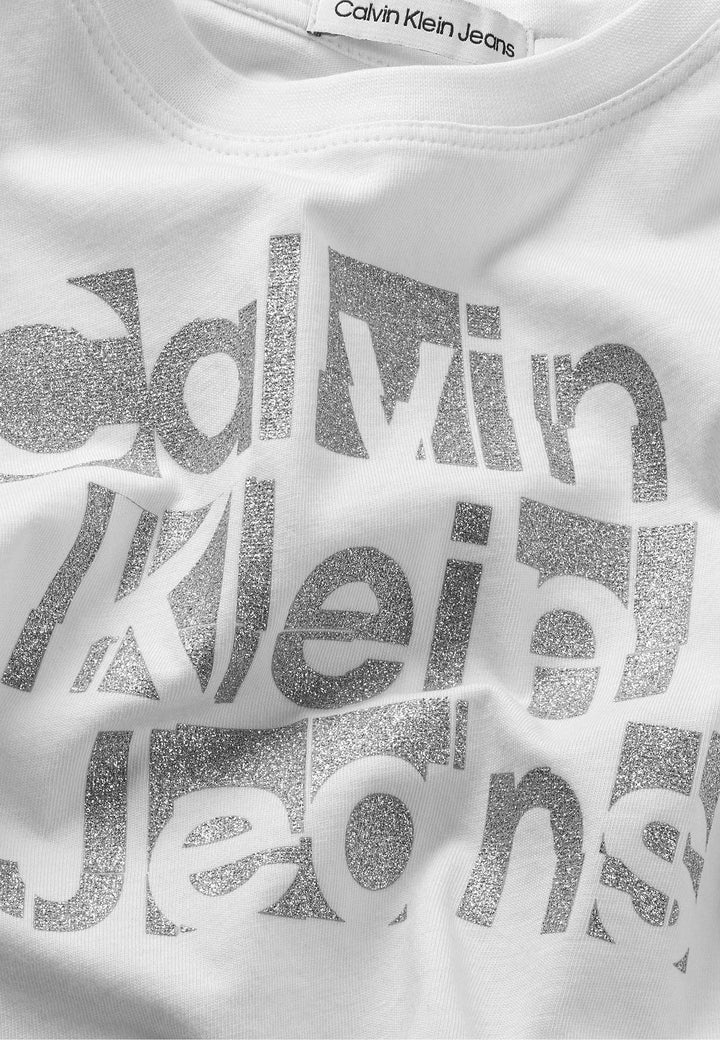 T-shirts and Tops CALVIN KLEIN JEANS for GIRLS - Bright White