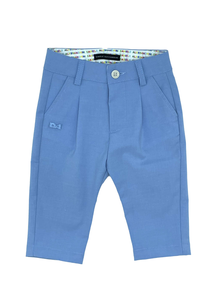 DANIELE ALESSANDRINI CHILDREN'S Trousers - Sky