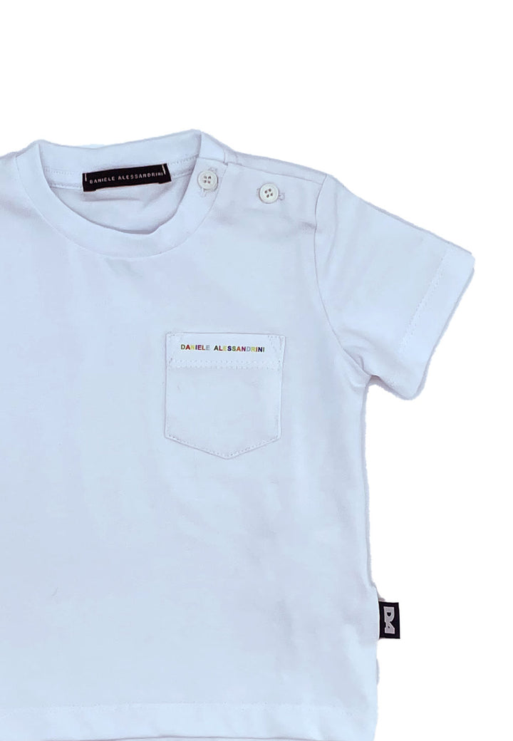 DANIELE ALESSANDRINI T-shirt for CHILDREN - WHITE