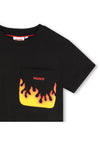 HUGO T-shirt for KIDS - Black