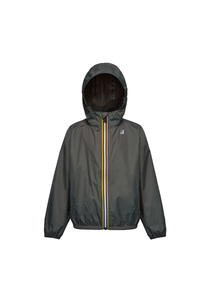 K-WAY Jacket for CHILDREN - Green blackish