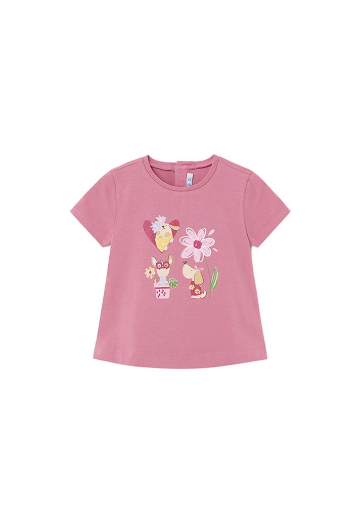 MAYORAL T-shirt for GIRLS - Hibiscus