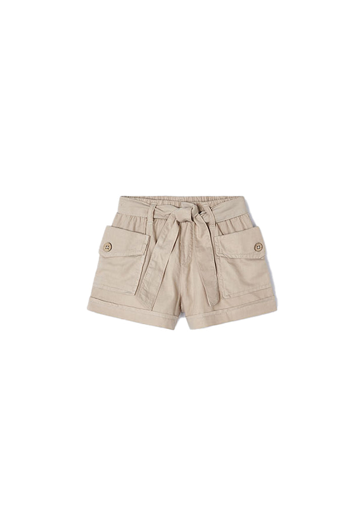 MAYORAL Shorts for GIRLS - Sesame