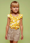 MAYORAL Shorts for GIRLS - Sesame