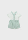 Completo MAYORAL NEWBORN da NEONATO - Verde azzu