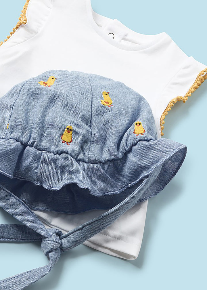 BABY GIRL MAYORAL NEWBORN outfit - Denim