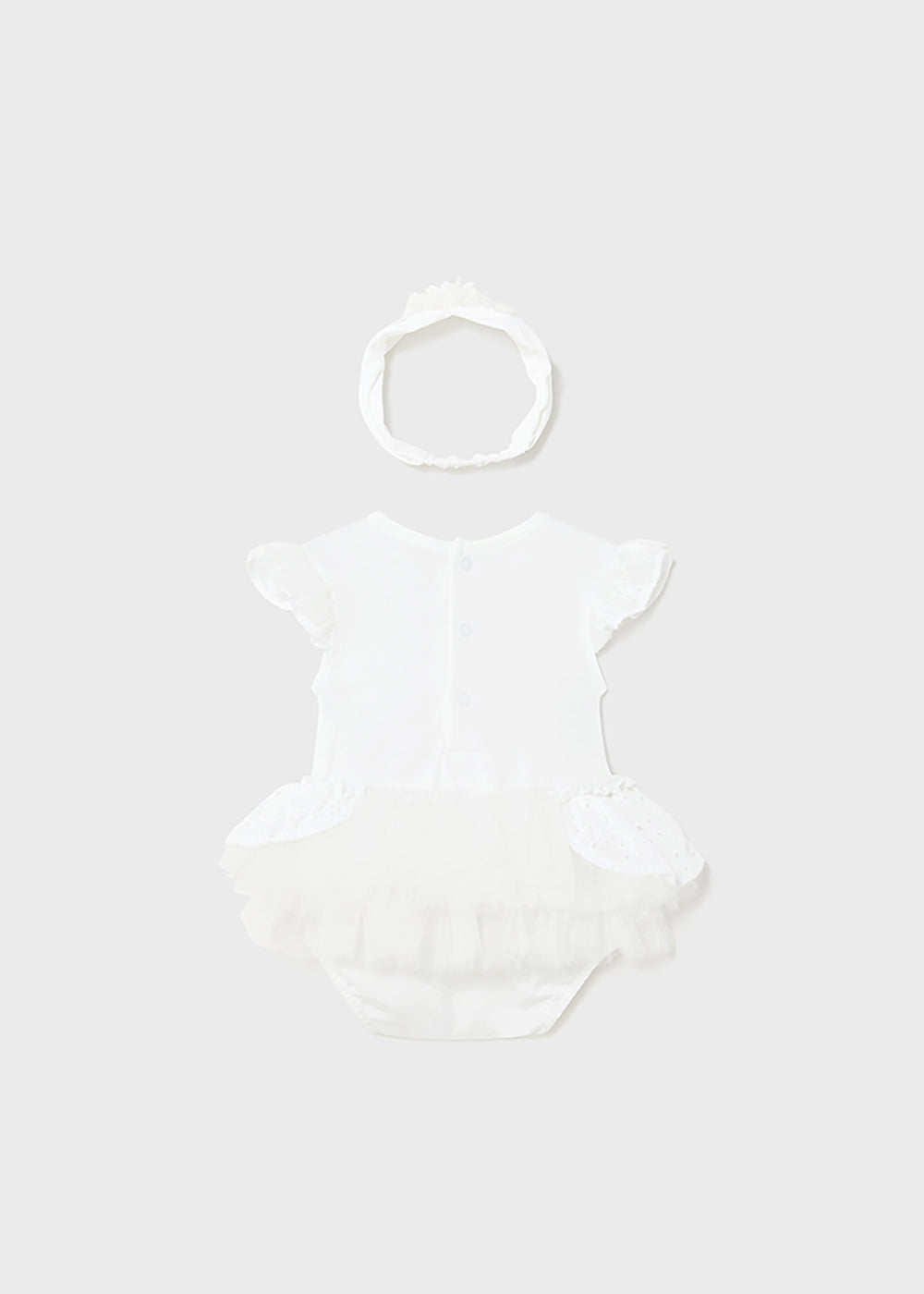 MAYORAL NEWBORN Body MAYORAL NEWBORN da NEONATA - bianco