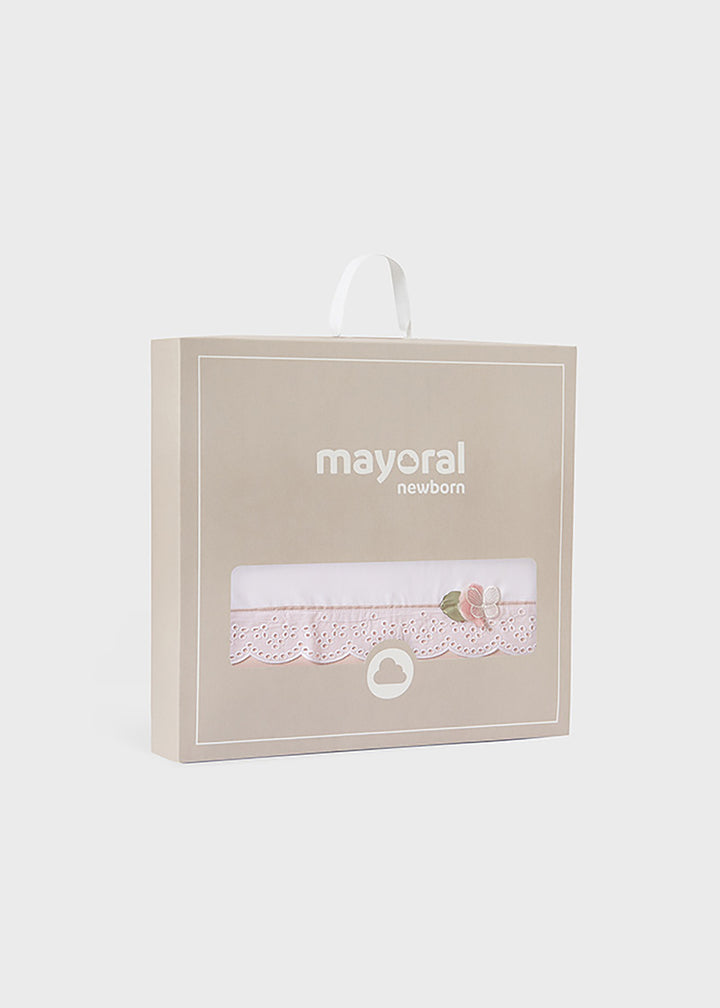 MAYORAL NEWBORN Blanket for NEWBORNS - Nude