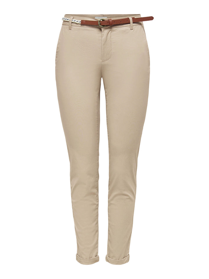 ONLY trousers for WOMEN - Humus