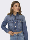 ONLY Giubbotto ONLY da DONNA - MEDIUM BLUE DENIM