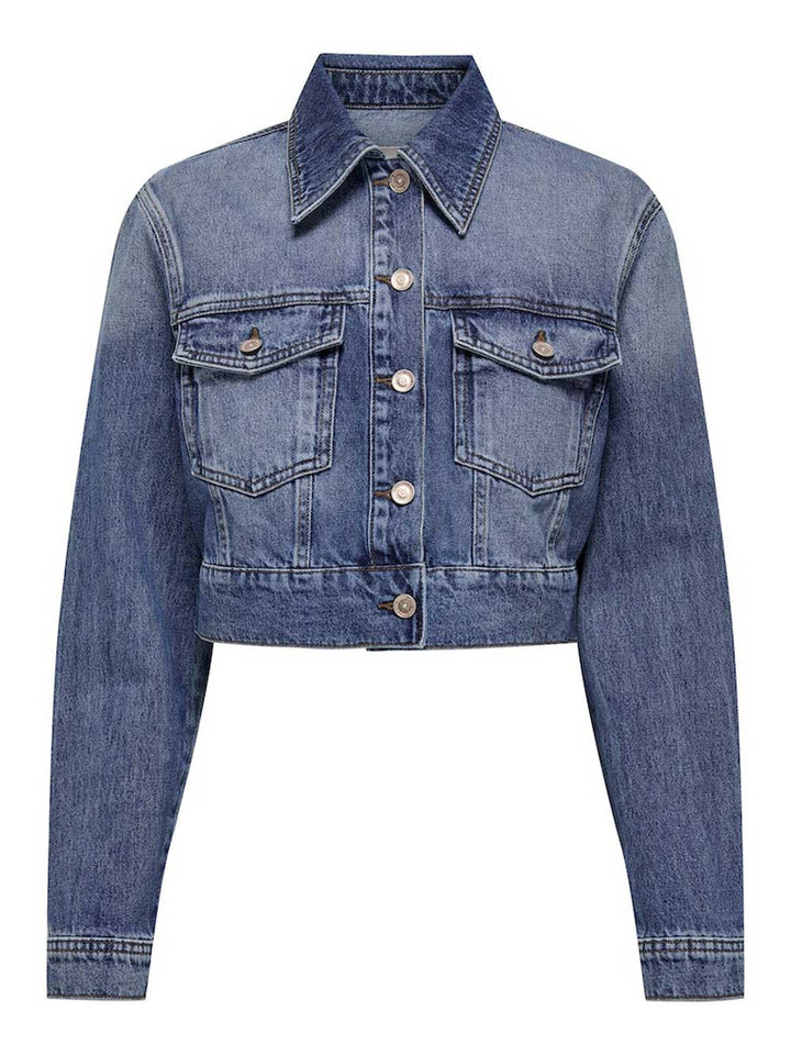 ONLY Jacket for WOMEN - MEDIUM BLUE DENIM