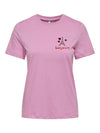 ONLY T-shirts and Tops for WOMEN - Begonia Pink