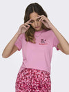 ONLY T-shirts and Tops for WOMEN - Begonia Pink