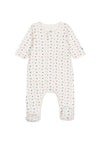 PETIT BATEAU baby girl romper - WHITE