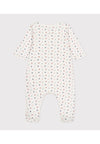 PETIT BATEAU baby girl romper - WHITE