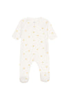 PETIT BATEAU onesie for NEWBORNS - WHITE