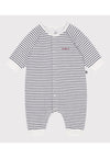 PETIT BATEAU Baby Romper for NEWBORN - WHITE