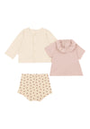 Completo PETIT BATEAU da NEONATA - PINK