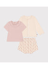 PETIT BATEAU Baby Girl Outfit - PINK