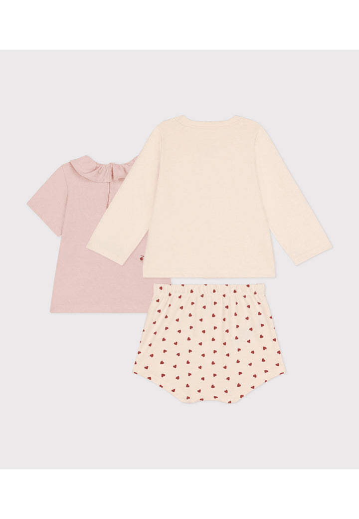 PETIT BATEAU Baby Girl Outfit - PINK