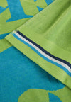 SUNDEK Unisex beach towel - Fluo green