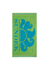 Telo mare SUNDEK Unisex - Fluo green